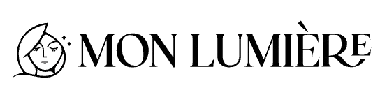 Mon Lumère logo with a stylized face and text